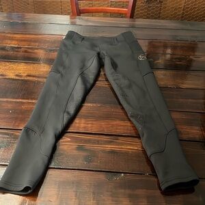 Free Ride Equestrian Breeches, black, XS, knee patch